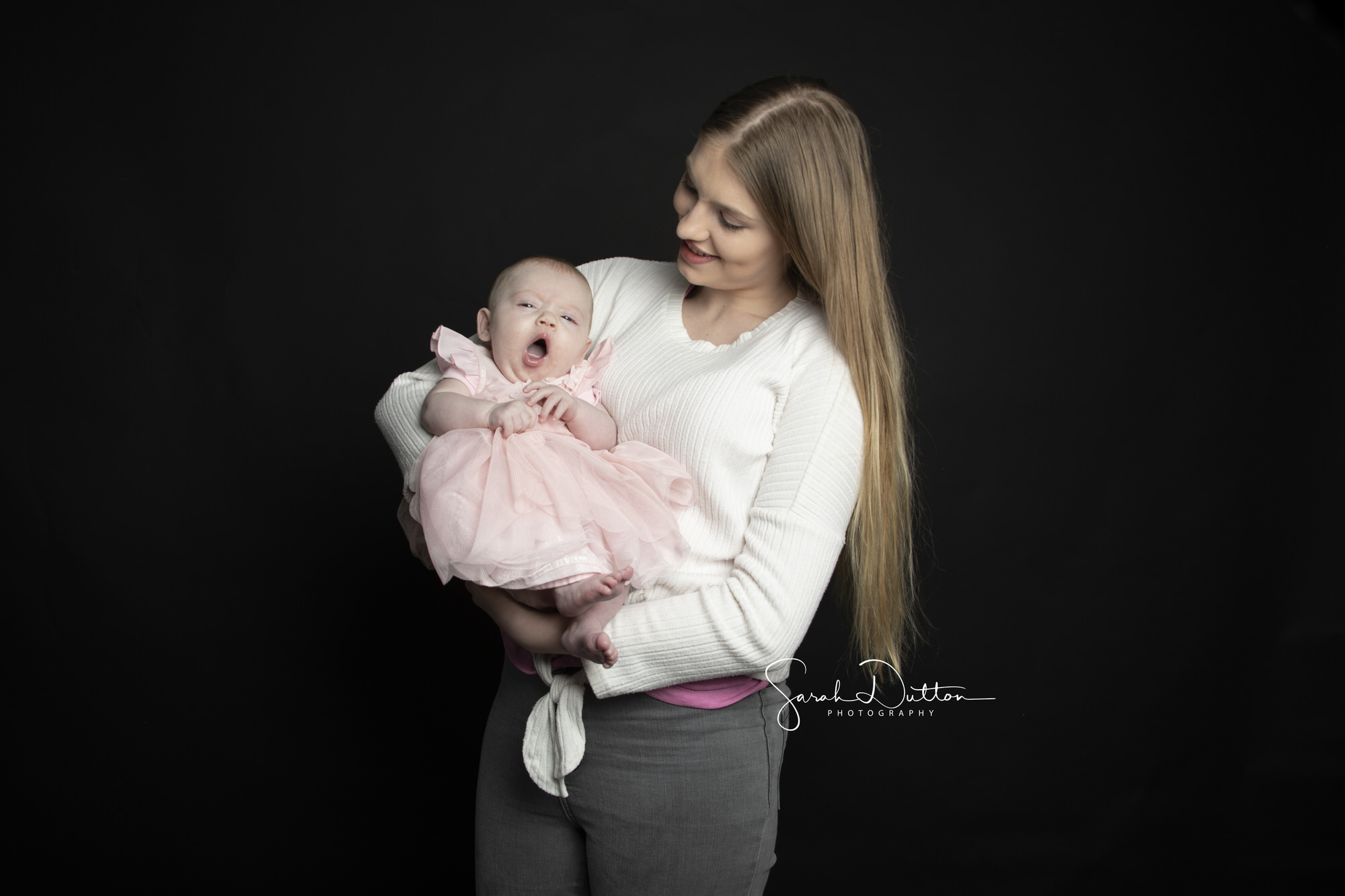 Family and Baby Photography taken in the Photography studio in Whitchurch Hampshire